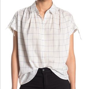 Madewell Central Shirt in Blue Check